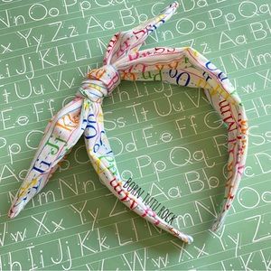 Teacher bow knot headband